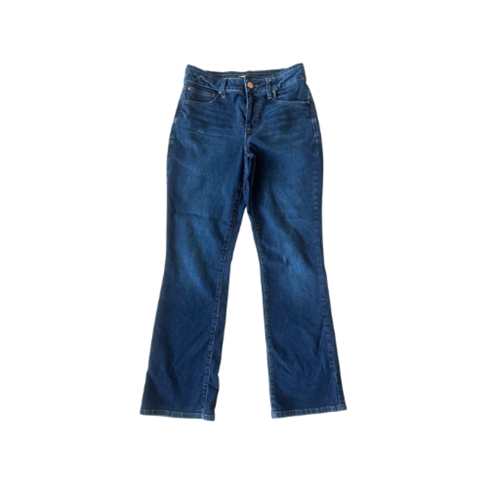 Maurices Everflex Women’s 10R High Rise Slim Bootcut Stretch Jeans Dark Wash
